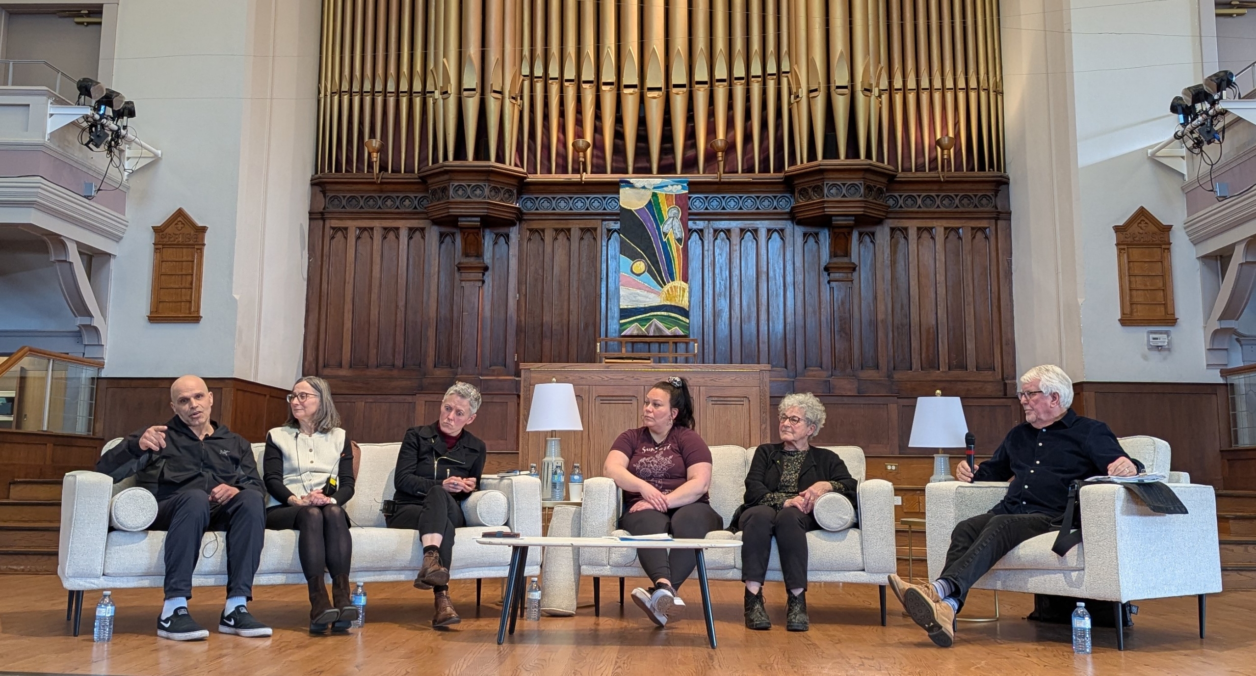 Panelists at Jan. 29 opening event